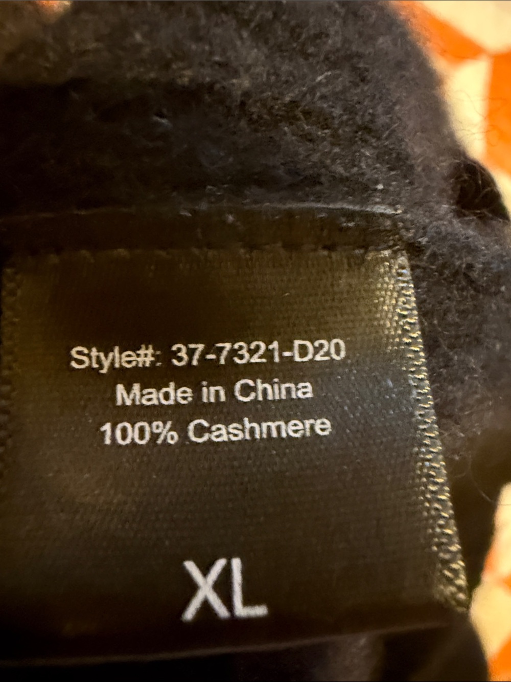 Jenny Kayne Cashmere Black V-Neck Button Cardigan Sweater - Picture 5 of 5